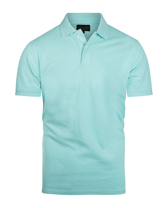 Polo pique short sleeve | Blue