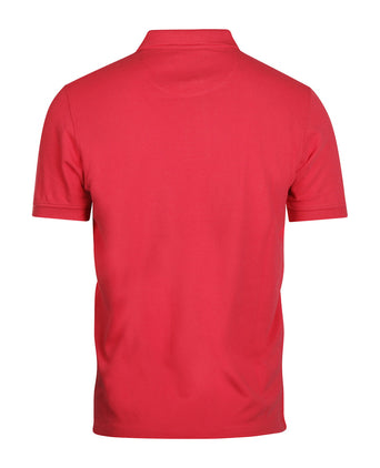 Polo pique short sleeve | Red