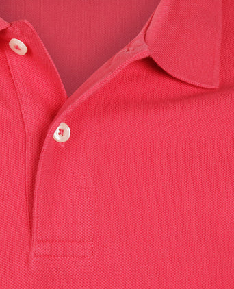 Polo pique short sleeve | Red