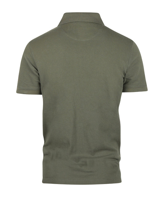 Polo pique short sleeve | Green