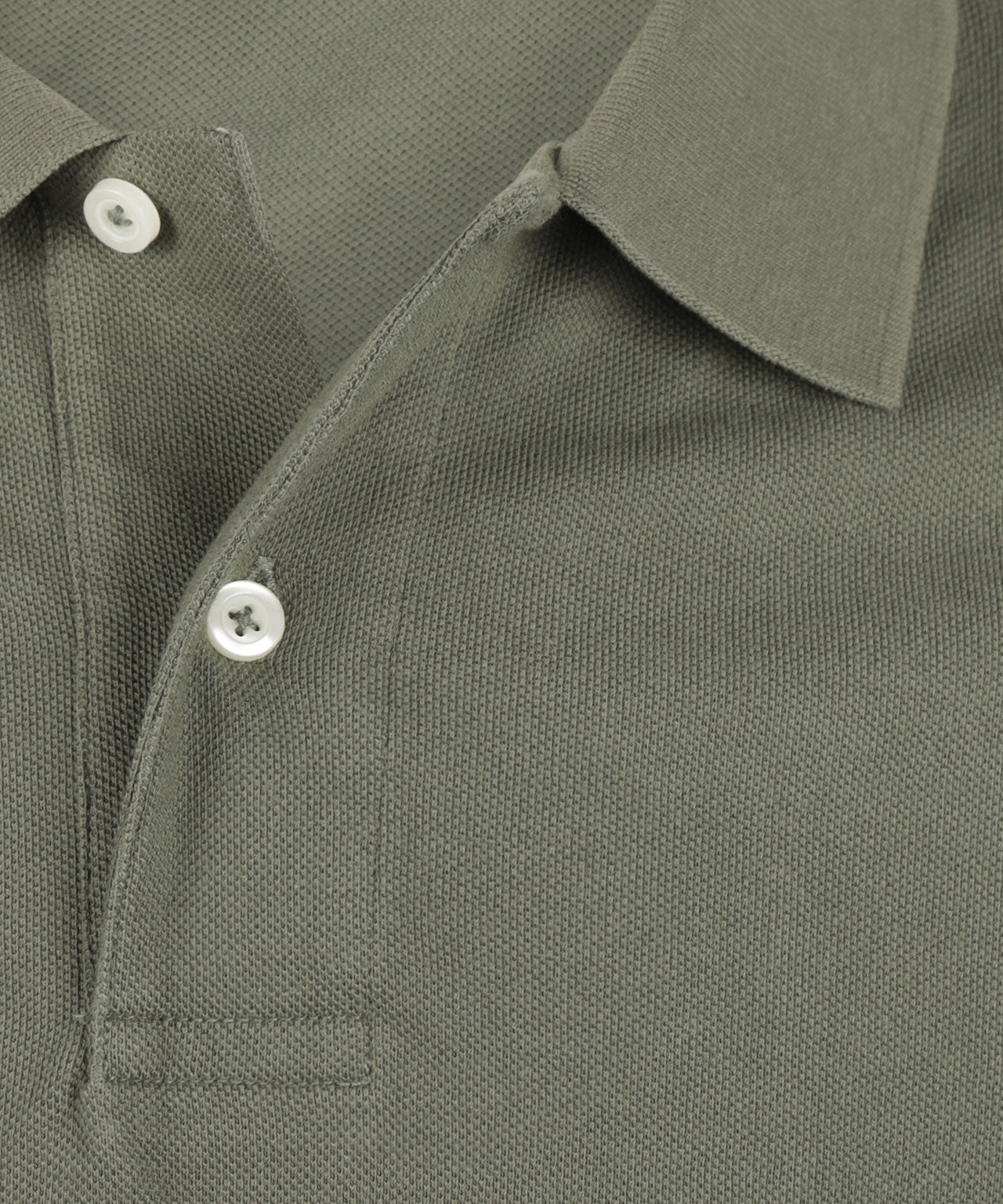 Polo pique short sleeve | Green