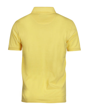 Polo pique short sleeve | Yellow