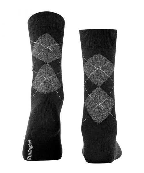 Marylebone Lurex socks | Black
