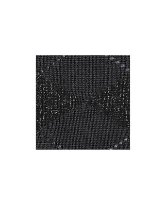 Marylebone Lurex socks | Black
