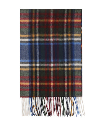 Sjaal Wol en Cashmere 30X190 | Blauw