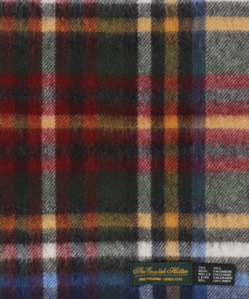 Scarf Wool and Cashmere 30X190 | Blue