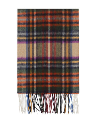 Sjaal Wol en Cashmere 30X190 | Bruin