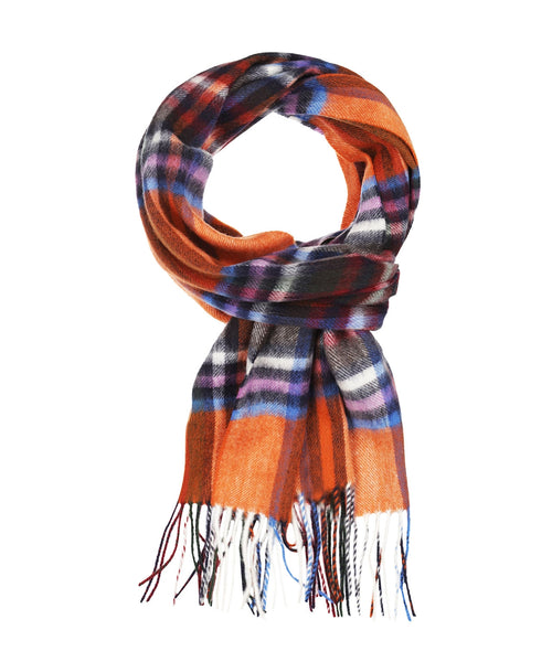 Scarf Wool and Cashmere 30X190 | Orange
