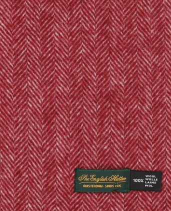 Merino Wool Scarf | Red