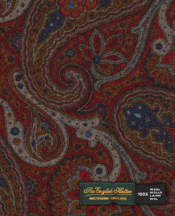 Scarf Wool 180x30 | Red