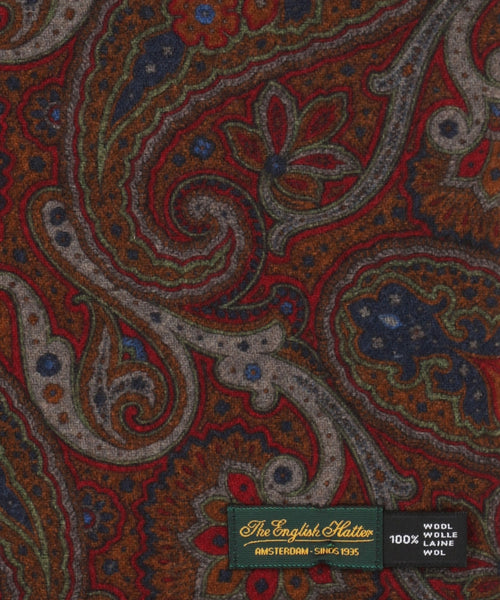 Scarf Wool 180x30 | Red