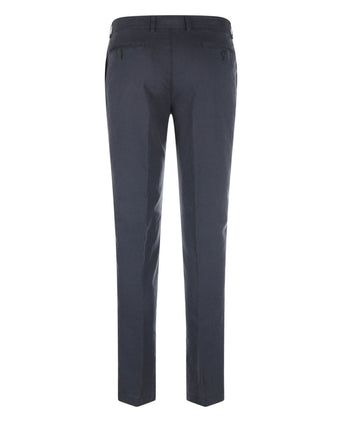 Chino Derby Linen and Cotton | Navy Blue