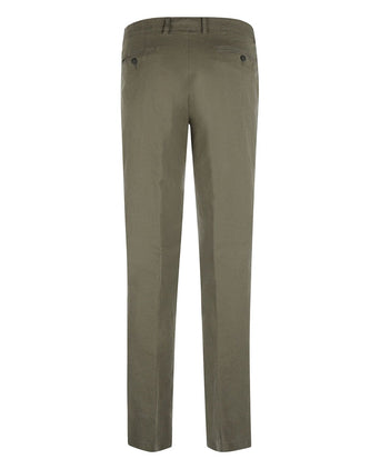 Chino Derby Linen and Cotton | Green
