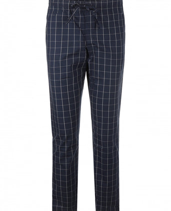 Pyjama set poplin cotton | Blue