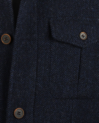 Tweed Jacket Cooper | Blue