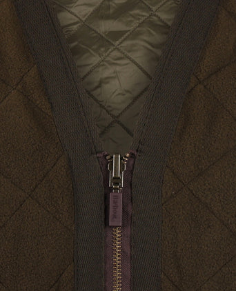 Barbour Polarquilt Zip-in Liner Bodywarmer | Olive