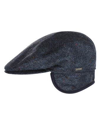 Tweed Cap met Oorflappen | Blauw