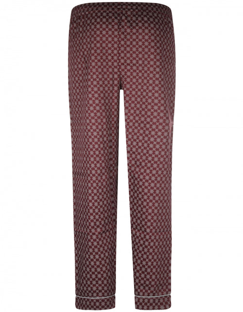 Pyjama set katoen | Bordeaux Rood