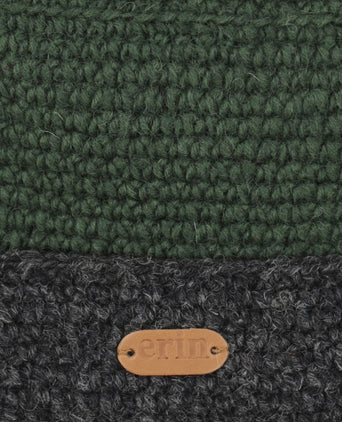 Muts Wol Fleece Lining | Groen