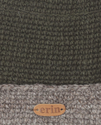 Muts Wol Fleece Lining | Groen