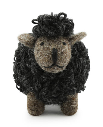 Knitted Sheep Medium | Anthracite Grey