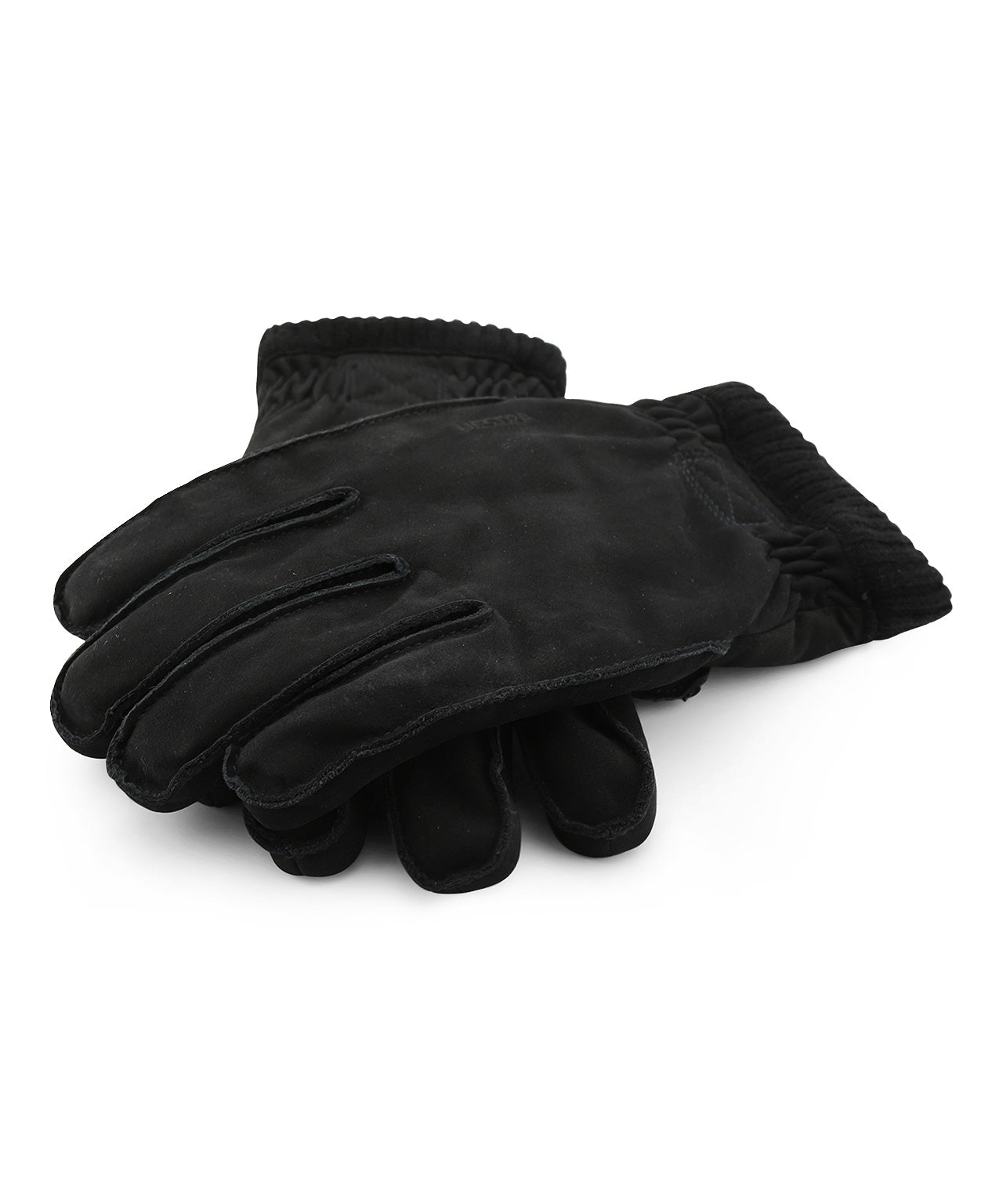 Handschuh aus weichem Nubukleder