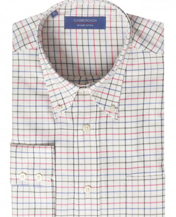 Overhemd brushed cotton | Bruin