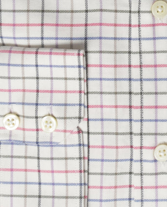 Overhemd brushed cotton | Bruin