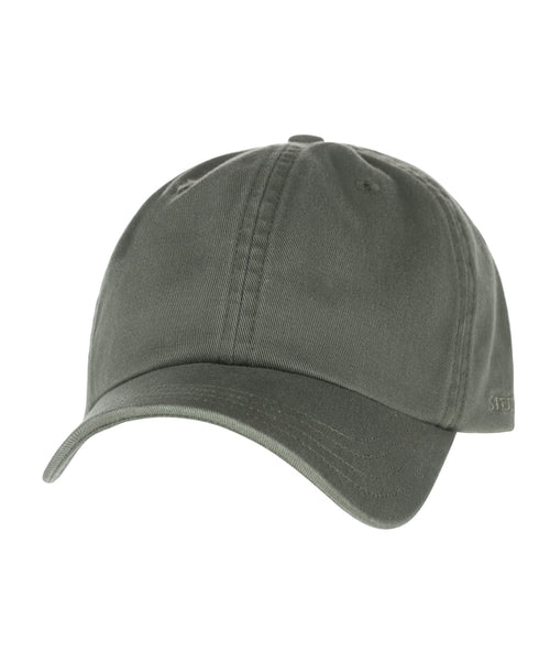 Stetson Baseball Cap Cotton | Olijf Mix