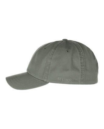 Stetson Baseball Cap Cotton | Olive Mix