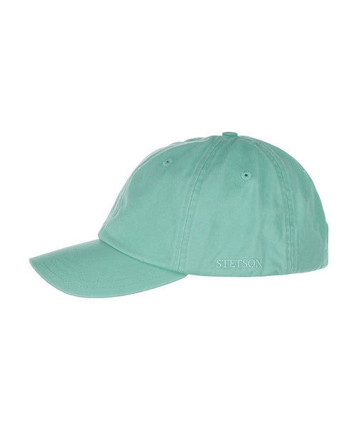 Stetson Baseball Cap Cotton | Moss Green