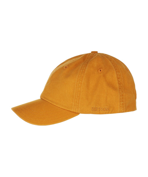 Stetson Baseball Cap Cotton | Orange