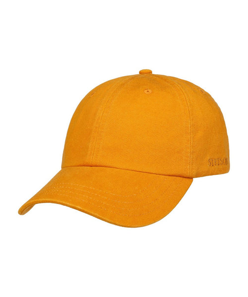 Stetson Baseball Cap Cotton | Orange