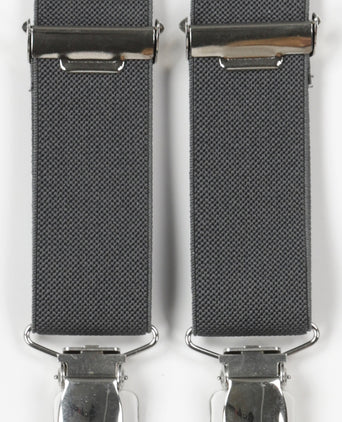 Smalle Bretels met clips | Antraciet Grijs