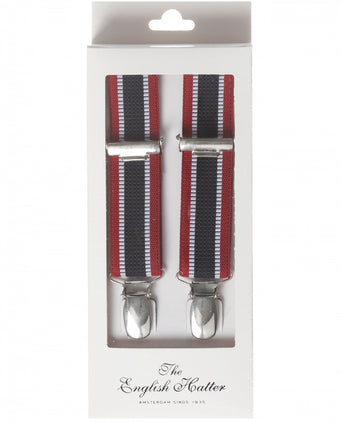 Smalle Bretels met clips | Blauw