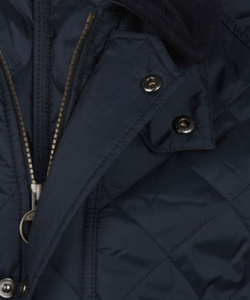Barbour Ashby Quilt | Navy Blue