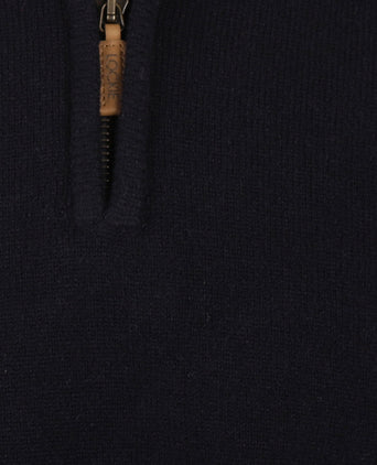Sweater zipper | Navy Blue