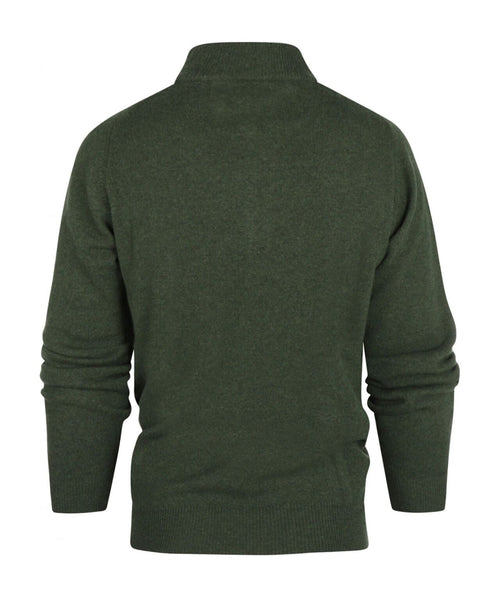 Pullover rits | Groen