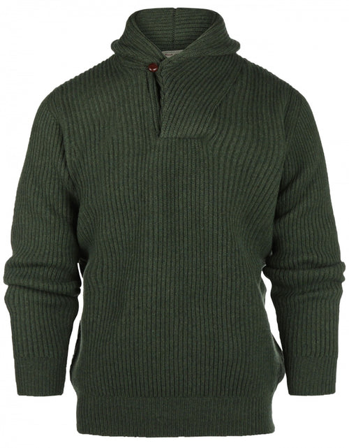 William Lockie Pullover Shawl Collar | Rosemary