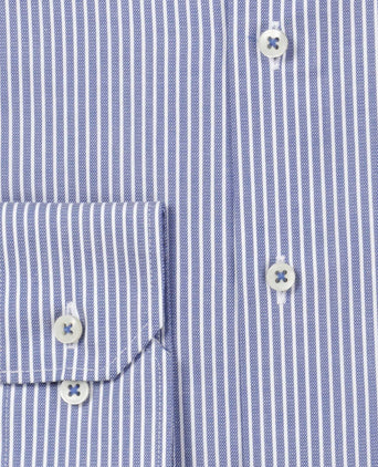 Overhemd gestreept | Blauw