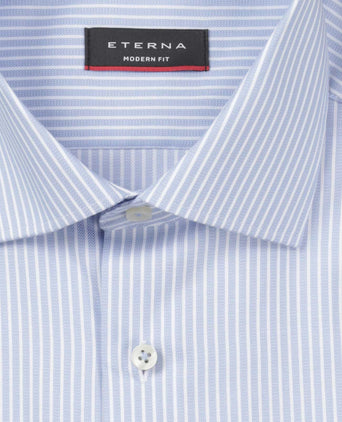 Overhemd gestreept | Blauw