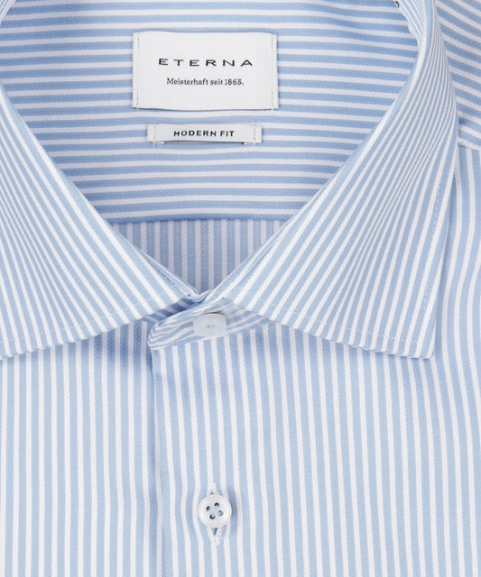 Gestreiftes Hemd | Blau