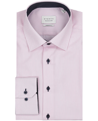 Overhemd gestreept | Roze