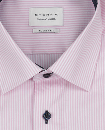 Overhemd gestreept | Roze