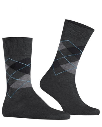 Manchester men's socks | Anthracite Mel.