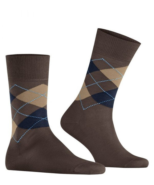 Manchester men's socks | Brown