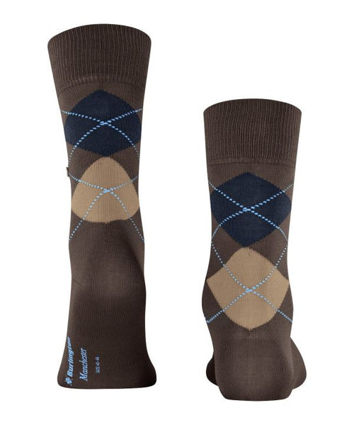 Manchester men's socks | Brown