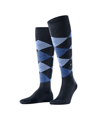 Manchester Men's Knee Socks | Blue