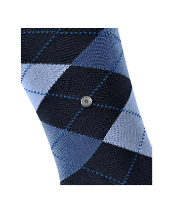Manchester Men's Knee Socks | Blue