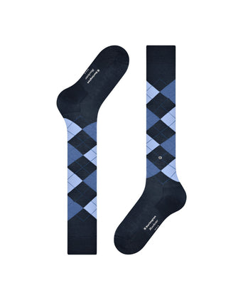 Manchester Men's Knee Socks | Blue